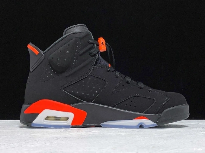 Bmlin Jordan OG Black Infrared 6 Retro Air 384664-060 0723